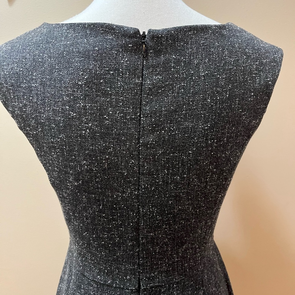 White House Black Market Dark Gray Sheath Dress Size 2 - Picture 5 of 10